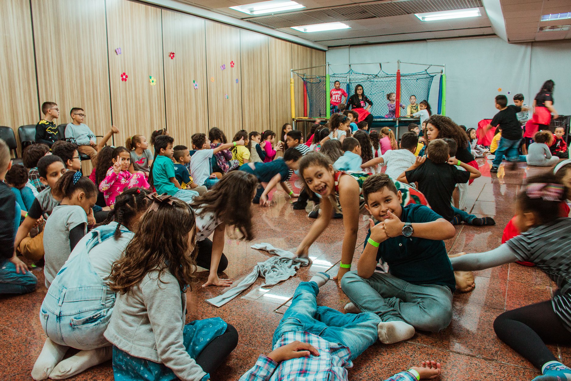 Atividade do Departamento Kids da AD Paulistana