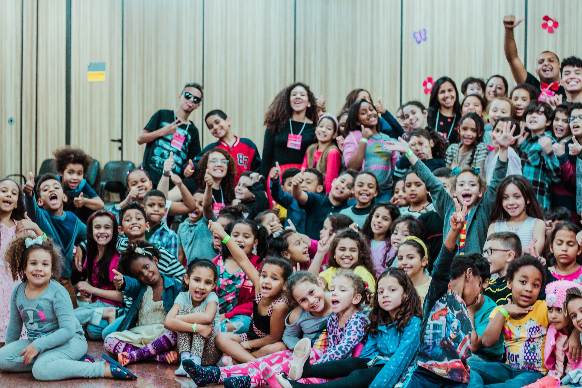 Momento especial do Departamento Kids